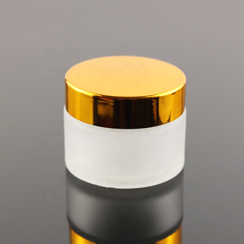 Luxury 50 ml Cosmetic Cream Glass Jar