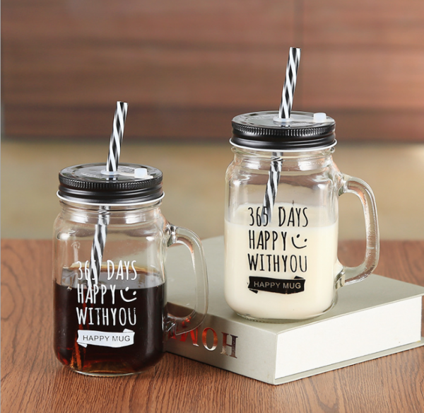 Custom Drinking Glass Mason Jar (3)