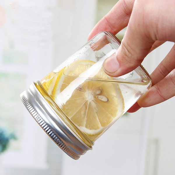 Glass Taper Mason Jars factory (5)