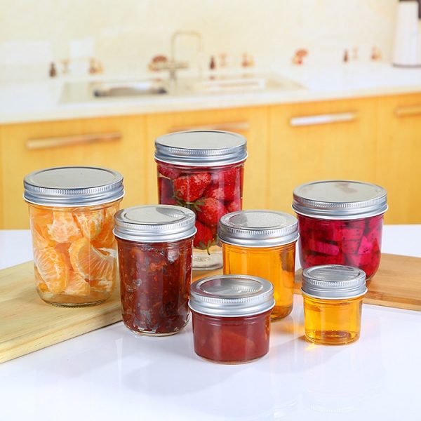 Transparent Glass Mason Jar wholesale (1)