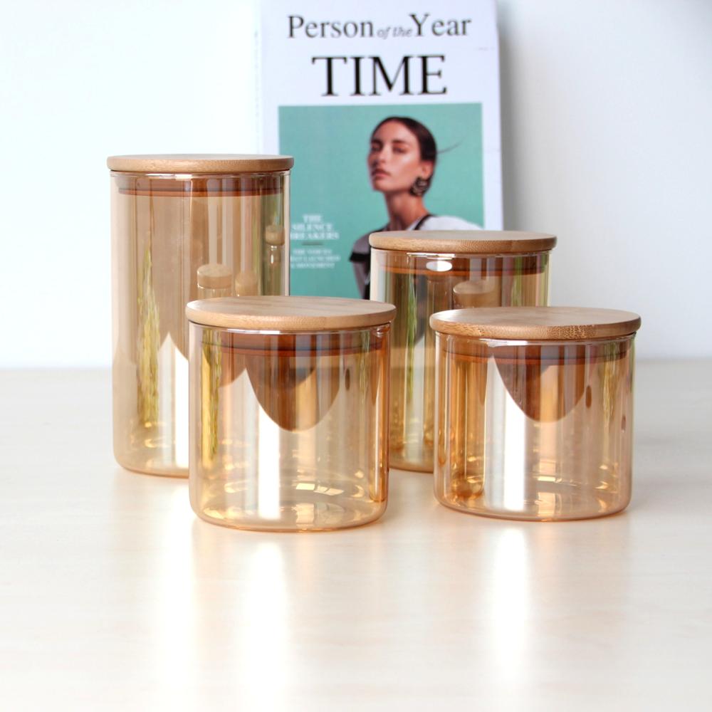 Wholesale glass storage jar (1)