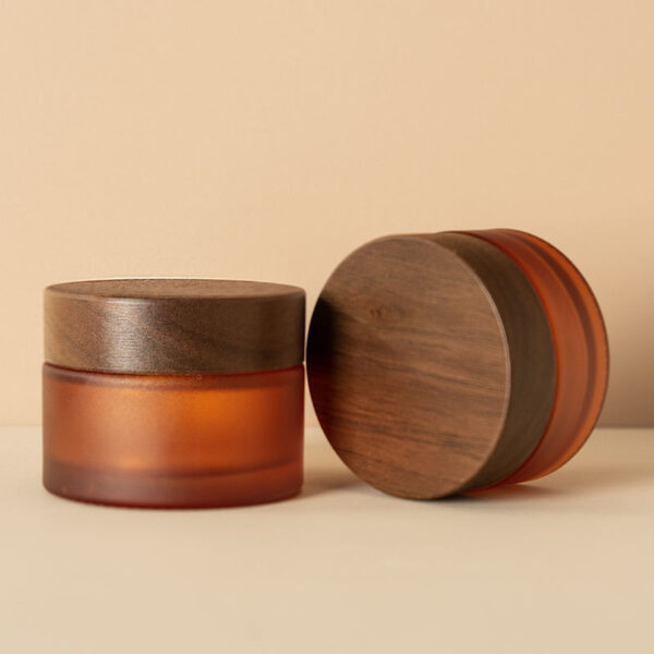 50g Amber Glass Cream Jar