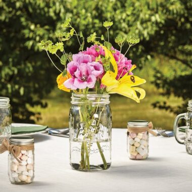 Ball Mason Jar Wide Mouth Glass 