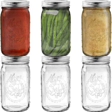 Ball Mason Jar Wide Mouth Glass 