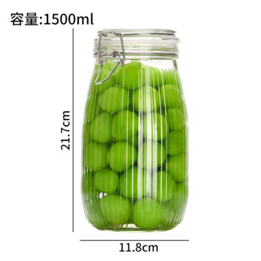 Food Grade Glass Sealed Jar