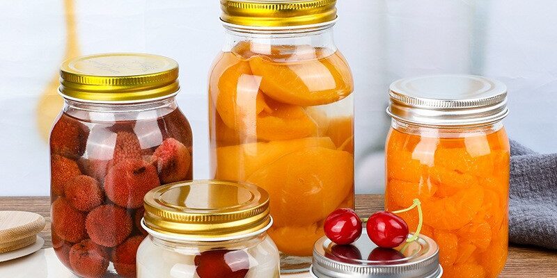 Glass Storage Jar for Jam