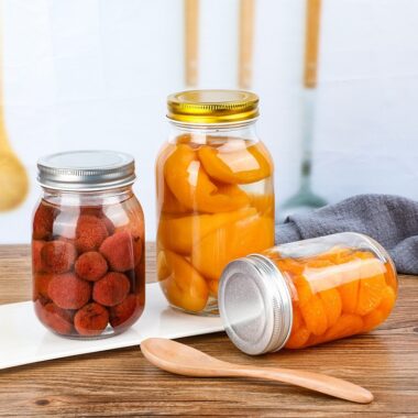 Glass Storage Jar for Jam