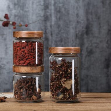 Borosilicate Glass Storage Jar