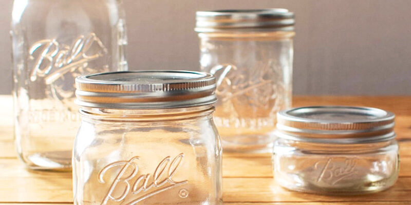 Wide Mouth Mason Jar