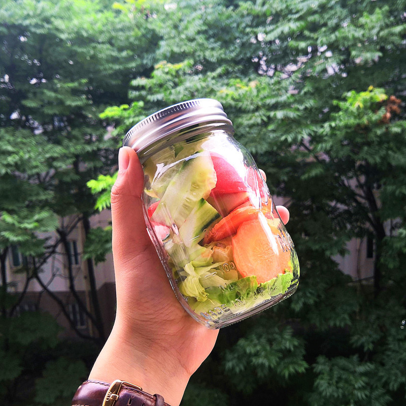 Wide Mouth Mason Jar
