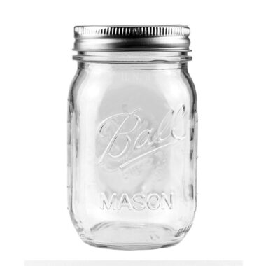 Wide Mouth Mason Jar 