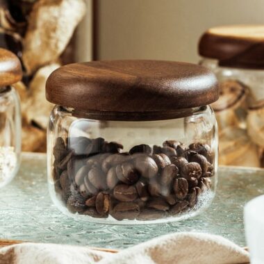  Large Glass Storage Jar 