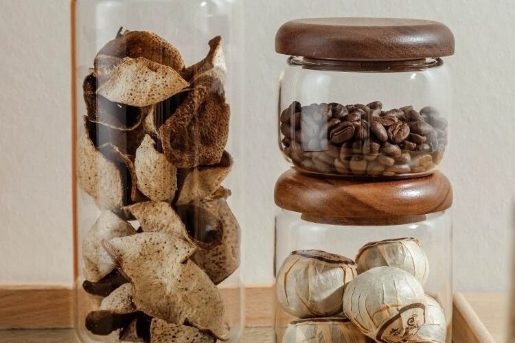 Large Glass Storage Jar