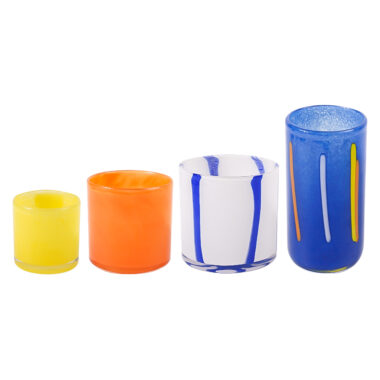  glass candle jars for elegant home décor