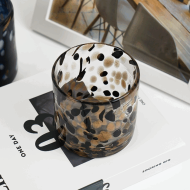 glass candle jars for elegant home décor