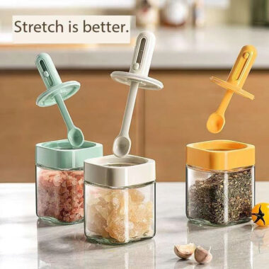 High borosilicate glass storage jars