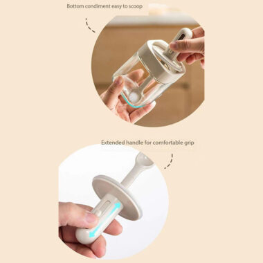 High borosilicate glass storage jars